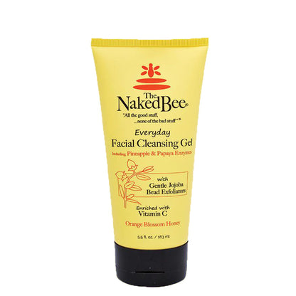The Naked Bee - Orange Blossom Honey - Everyday Facial Cleansing Gel 5.5oz