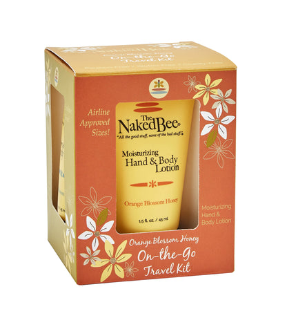 The Naked Bee - Orange Blossom Honey - On-the-Go Travel Kit