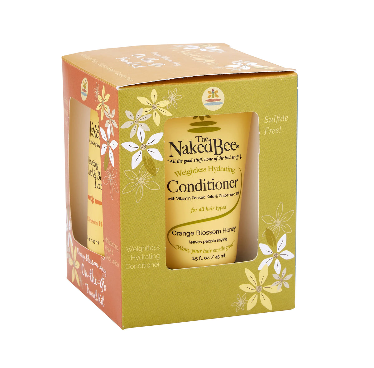 The Naked Bee - Orange Blossom Honey - On-the-Go Travel Kit