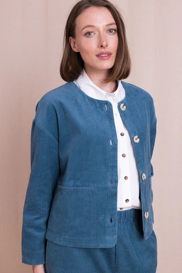 Chunky Cord Jacket - Duck