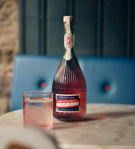 Lind & Lime White Strawberry Negroni