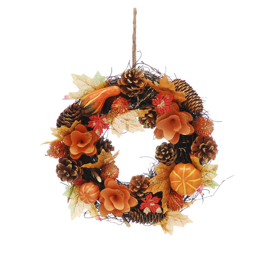 Pumpkin Autumn Wreath