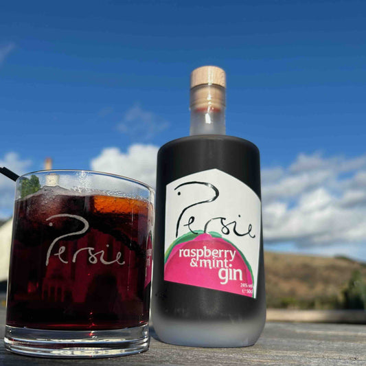 Raspberry & Mint Gin Liqueur