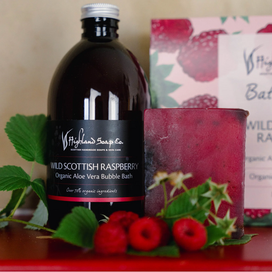 Wild Scottish Raspberry Bubble Bath