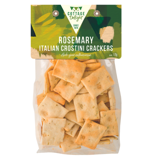 Rosemary Italian Crostini Crackers