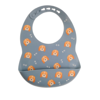 Cockapoo Catch It Silicone Bib