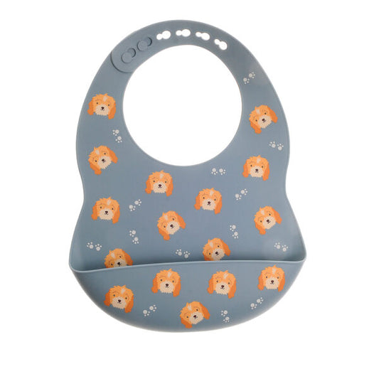 Cockapoo Catch It Silicone Bib
