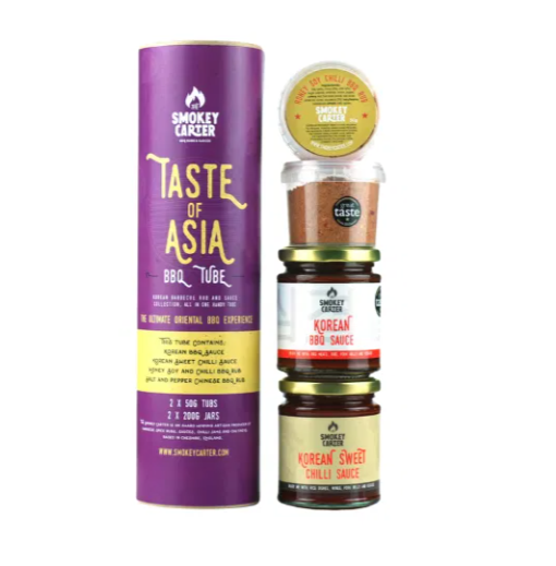 Korean Style BBQ Rub & Sauce Gift Tube
