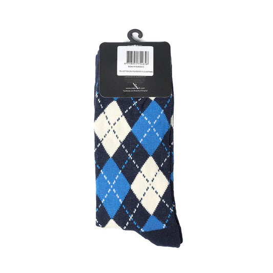 Mens Socks Scotland Check