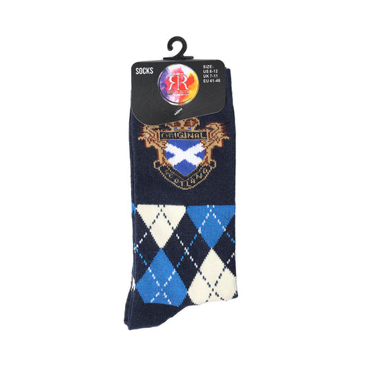 Mens Socks Scotland Check