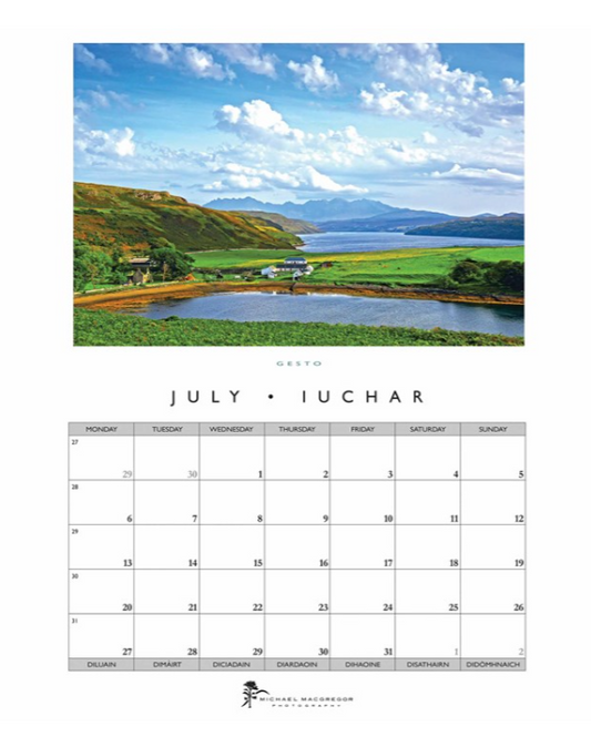 Skye 2026 Calendar