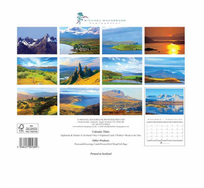 Skye 2026 Calendar