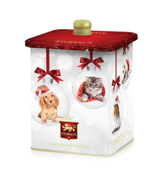 Baubles Shortbread Tin
