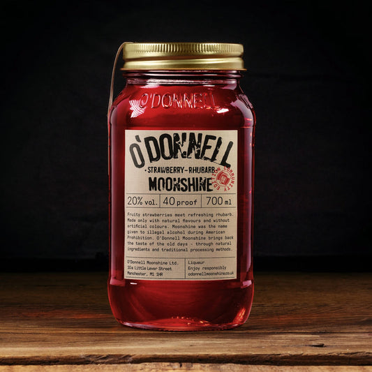 Strawberry Rhubarb Moonshine