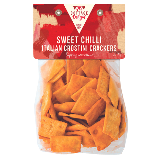 Sweet Chilli Italian Crostini Crackers