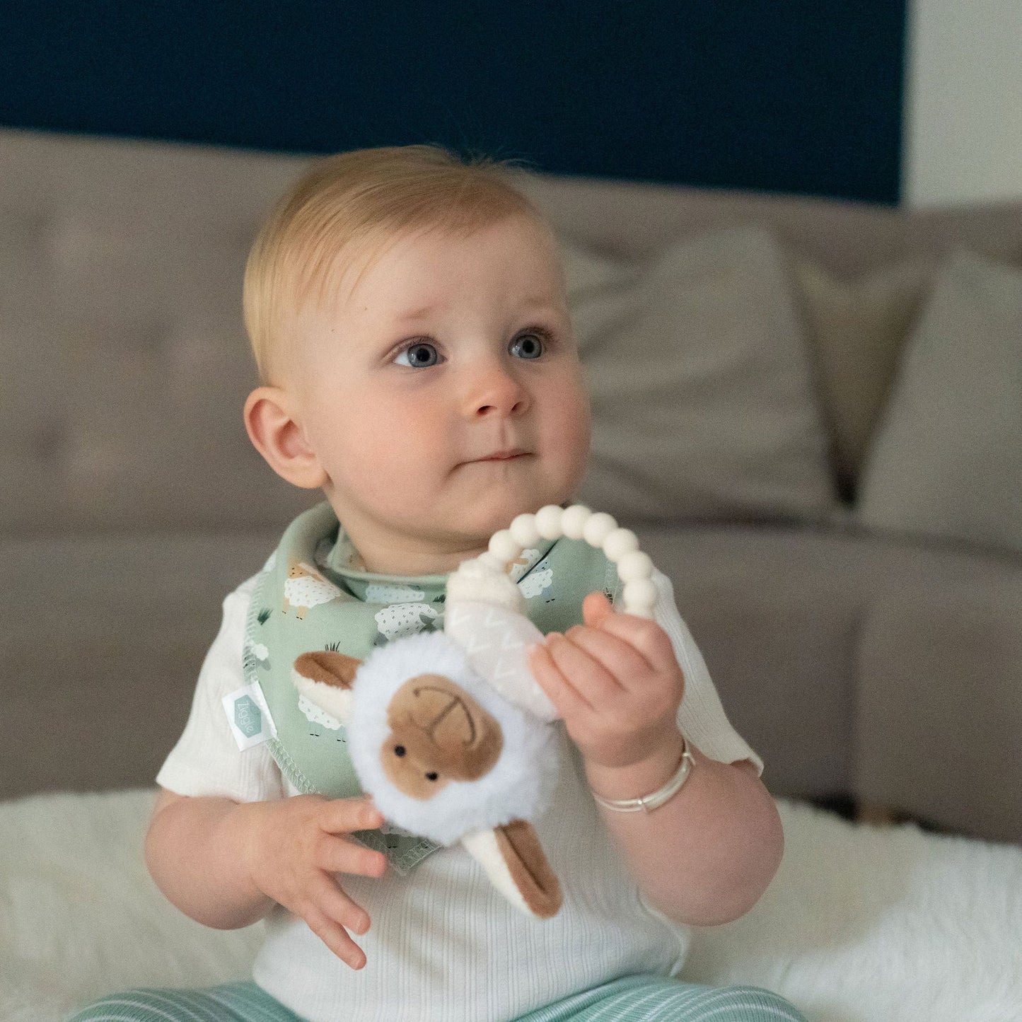 Sheep Plush Rattle