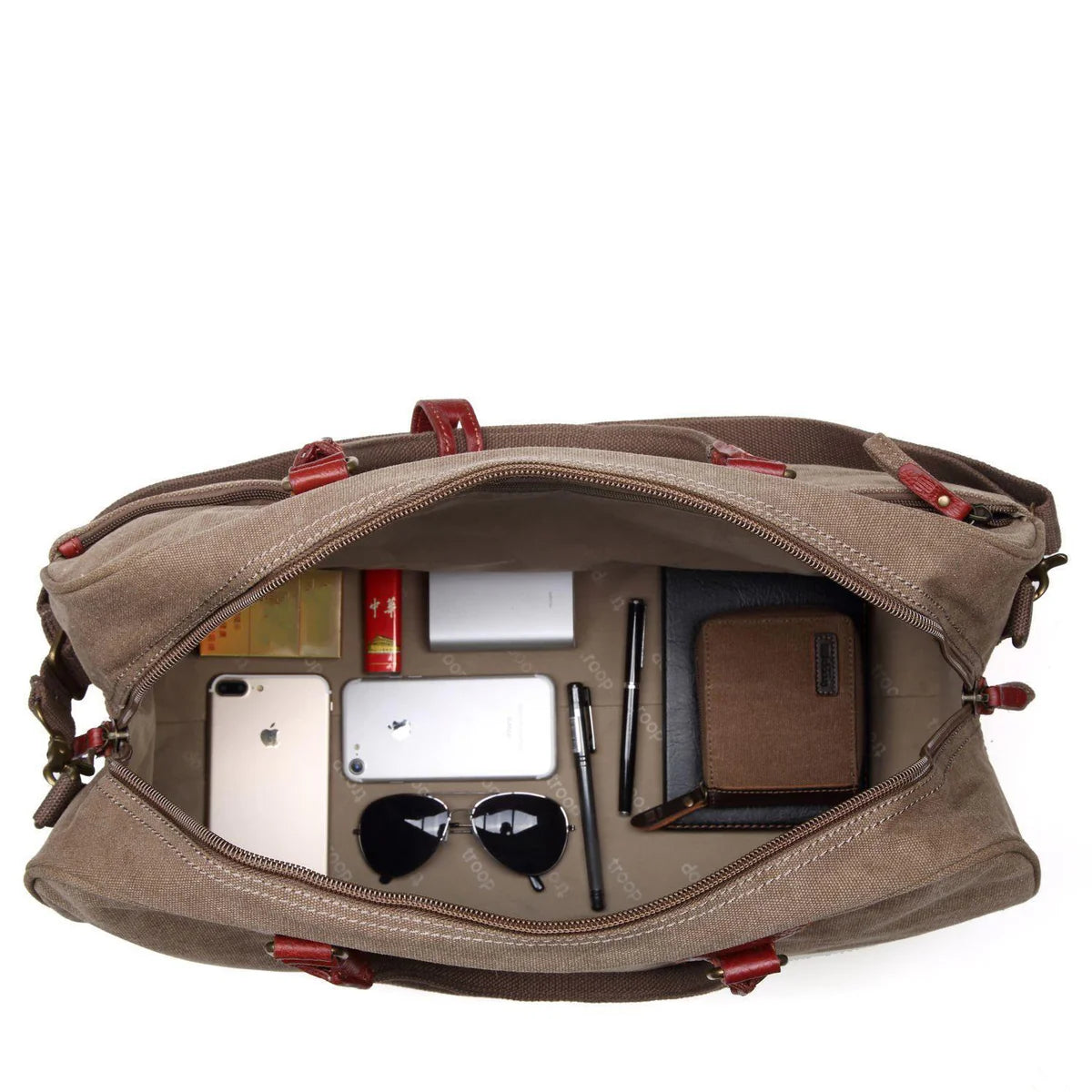 Holdall - Large - Brown