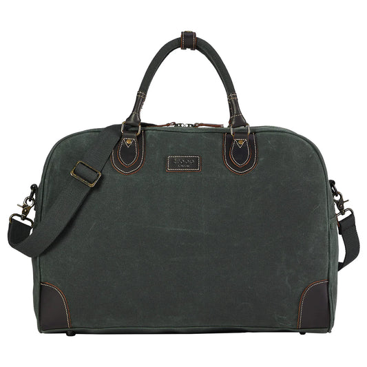 Holdall - Large - Dark Green Wax