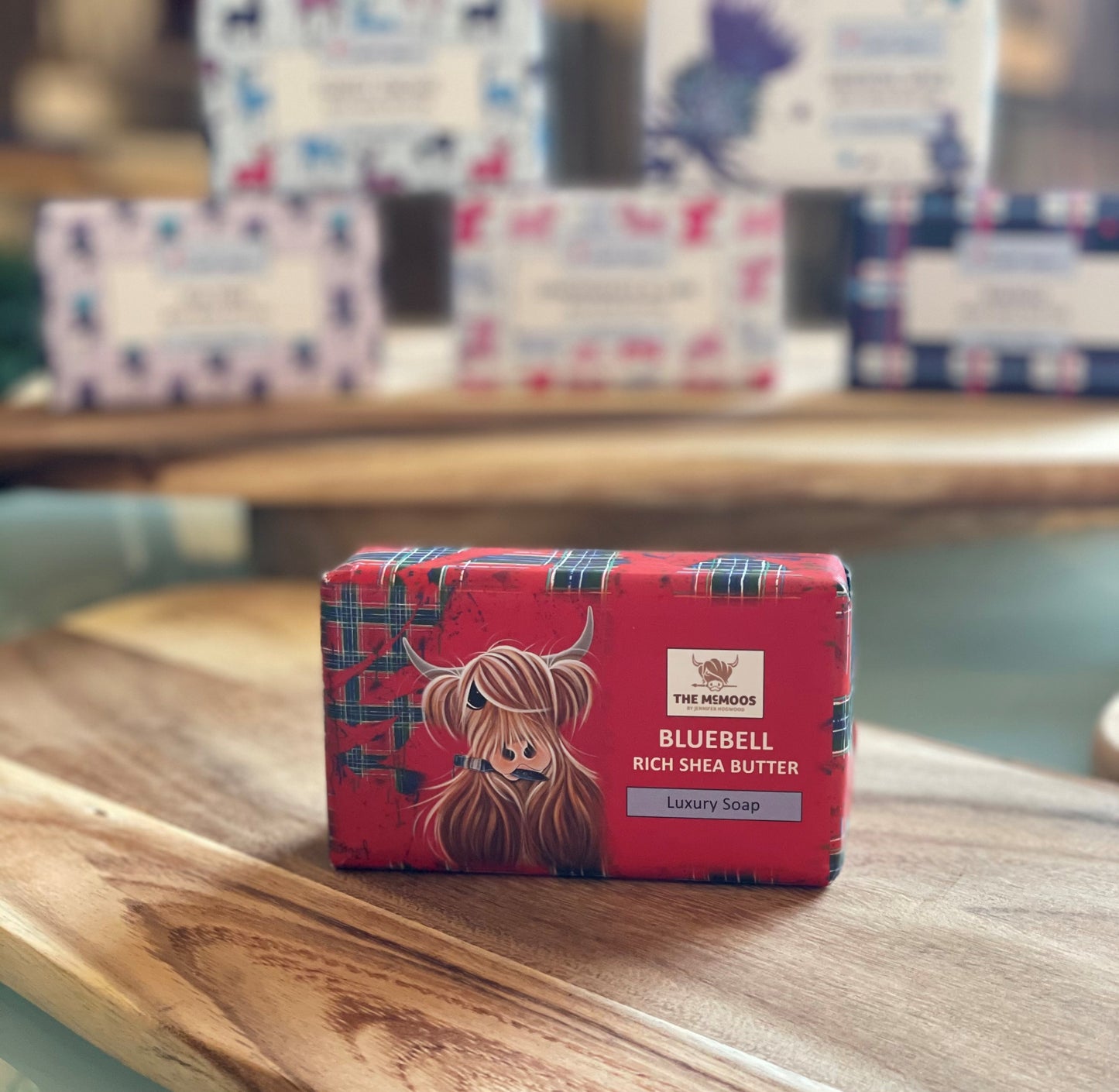 Tartan Paint Soap Bar