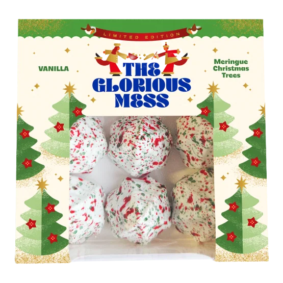 The Glorious Mess - Vanilla Meringue Xmas Trees