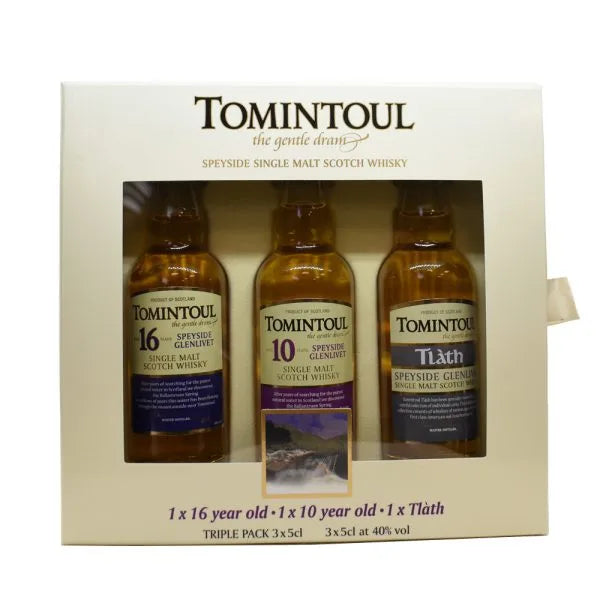 Tomintoul 5cl Triple Pack