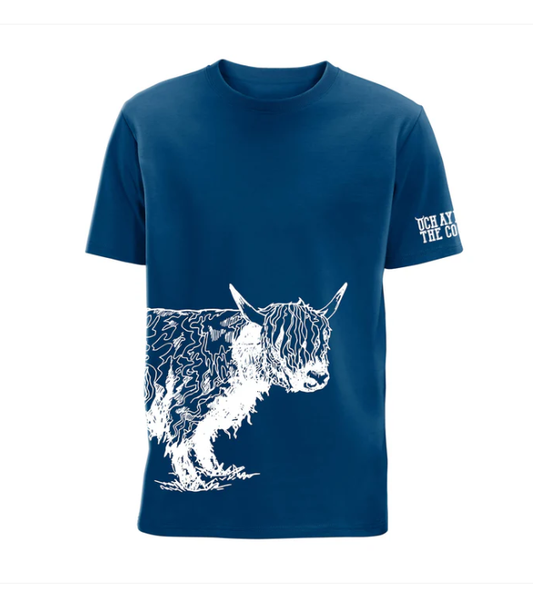 Coos The Noo Mountain Blue T-Shirt