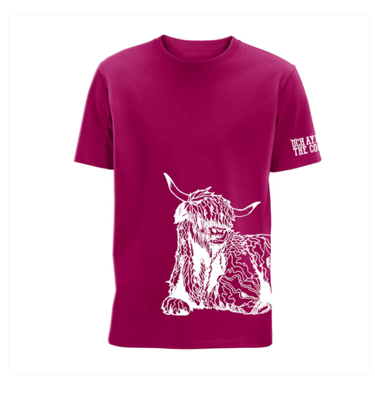 Coos The Noo Cranberry T-Shirt