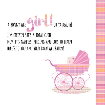 Wee Girl Card