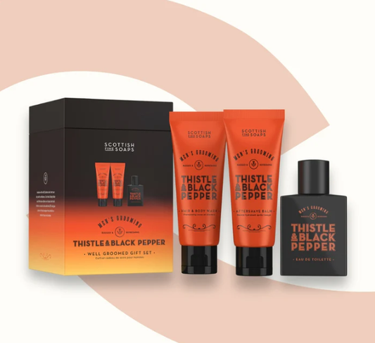 Thistle & Black Pepper Well Groomed Gift Set