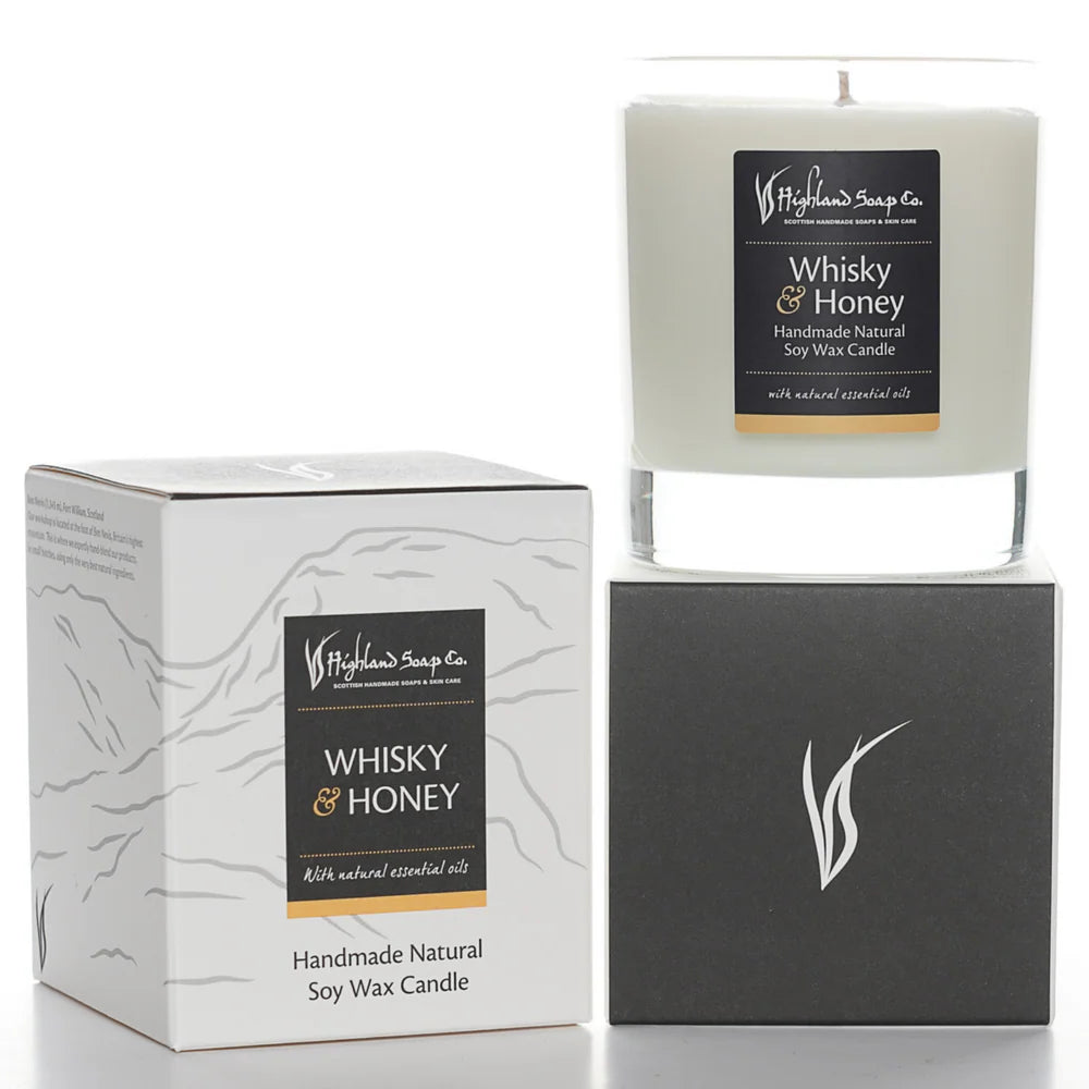 Whisky & Honey Soya Wax Candle