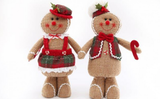 Gingerbread Man/ Woman Ornament - Medium