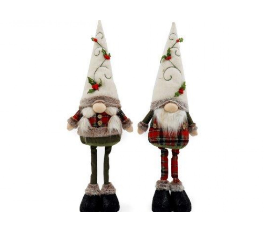74cm Standing Mr/mrs Santa