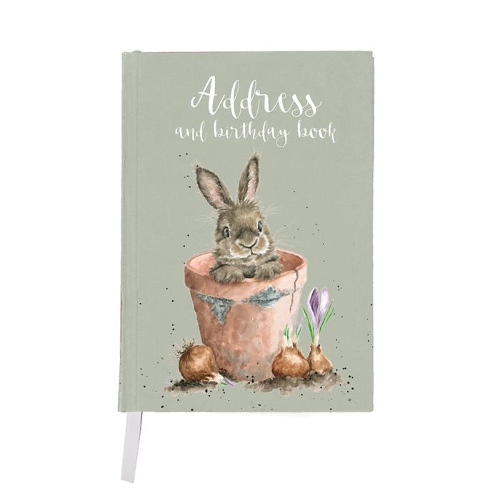 'Flower Pot' Rabbit Address Book