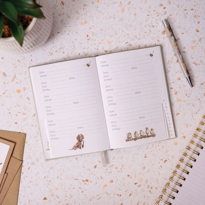 'Flower Pot' Rabbit Address Book