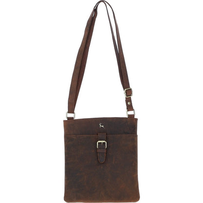 Bronco Flap Over Crossbody Bag Mud/brown