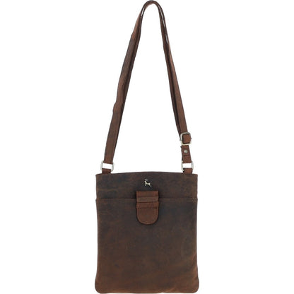 Ashwood Tab Crossbody Bag Mud/brown