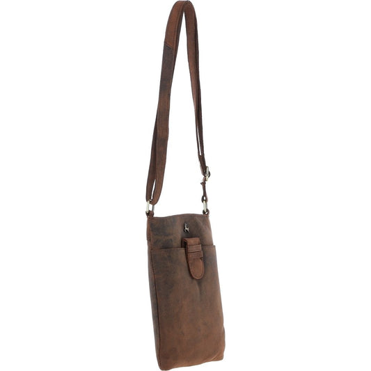 Ashwood Tab Crossbody Bag Mud/brown
