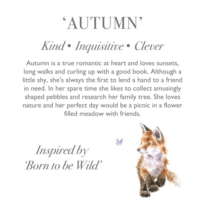 'Autumn' Fox Character