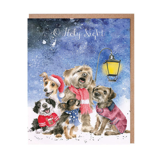 'O Holy Night' Dog Card Pack