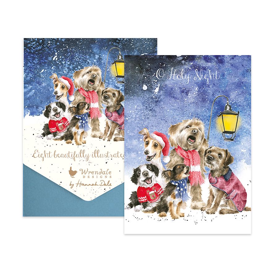 'O Holy Night' Dog Card Pack