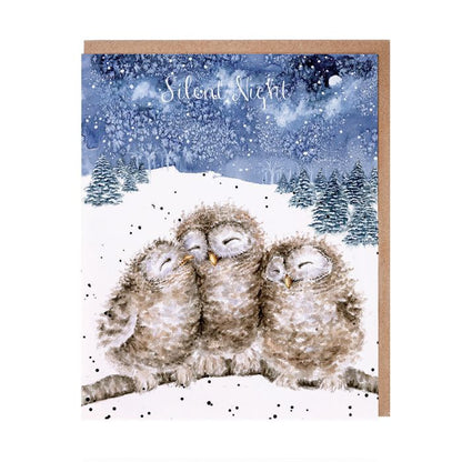 'Three Wise Men' Owl Christmas Card Pack