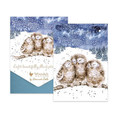 'Three Wise Men' Owl Christmas Card Pack