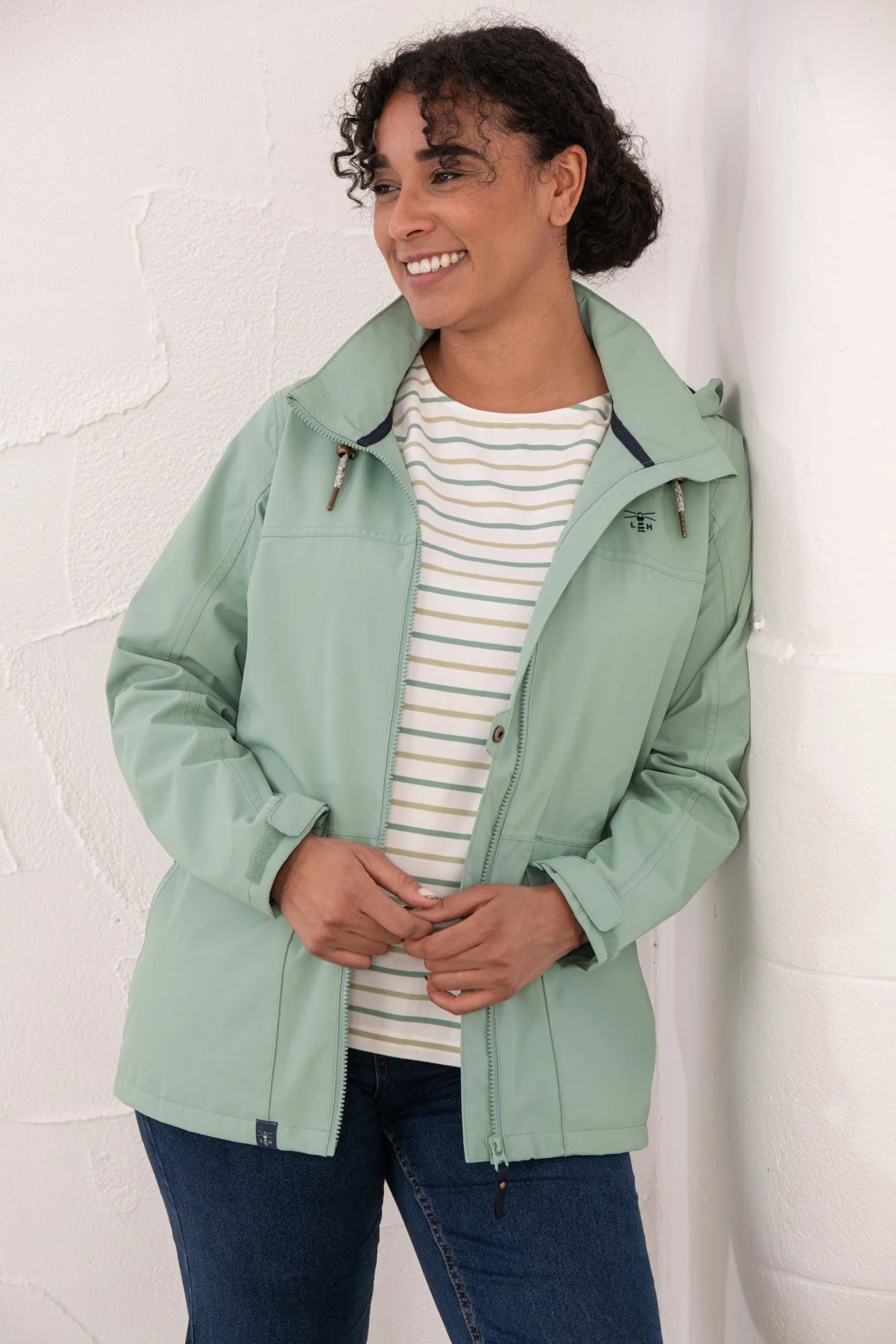 Beachcomber Jacket - Basil