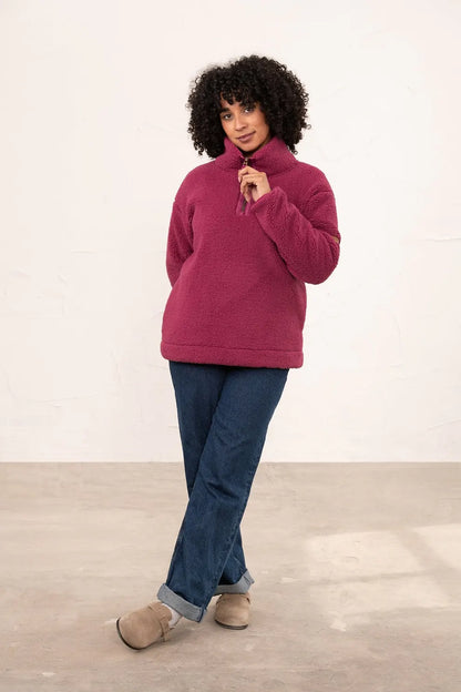 Lighthouse - Coast Fleece - Berry