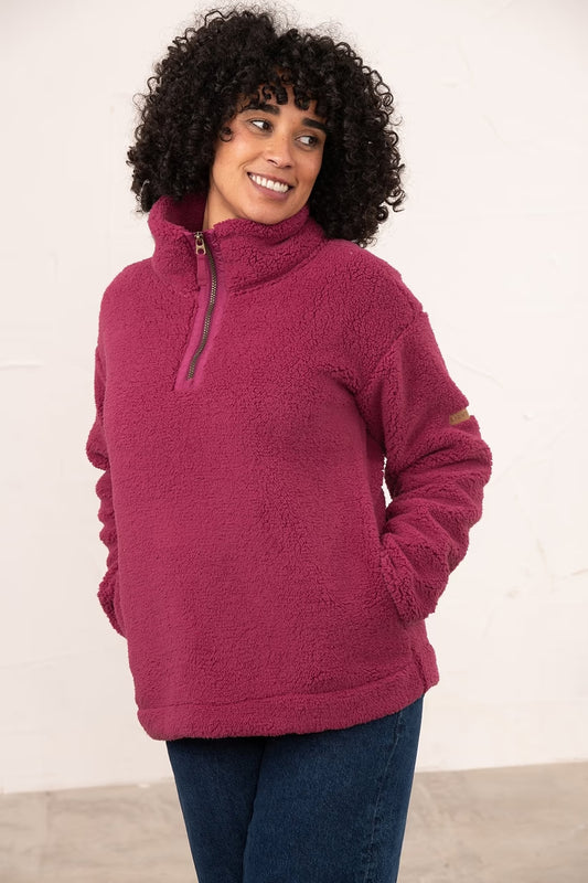 Lighthouse - Coast Fleece - Berry