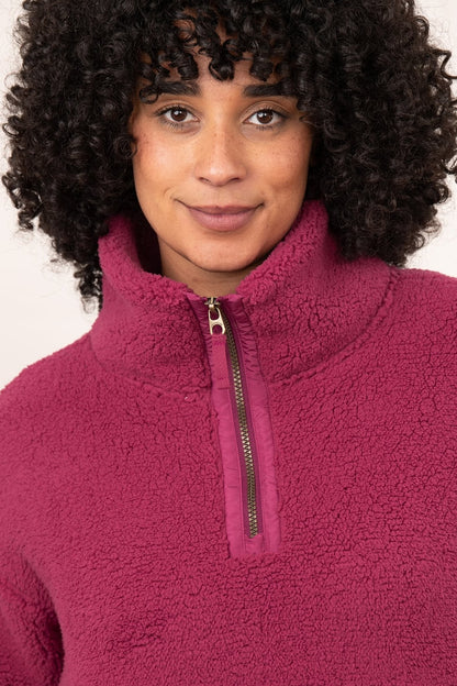 Lighthouse - Coast Fleece - Berry