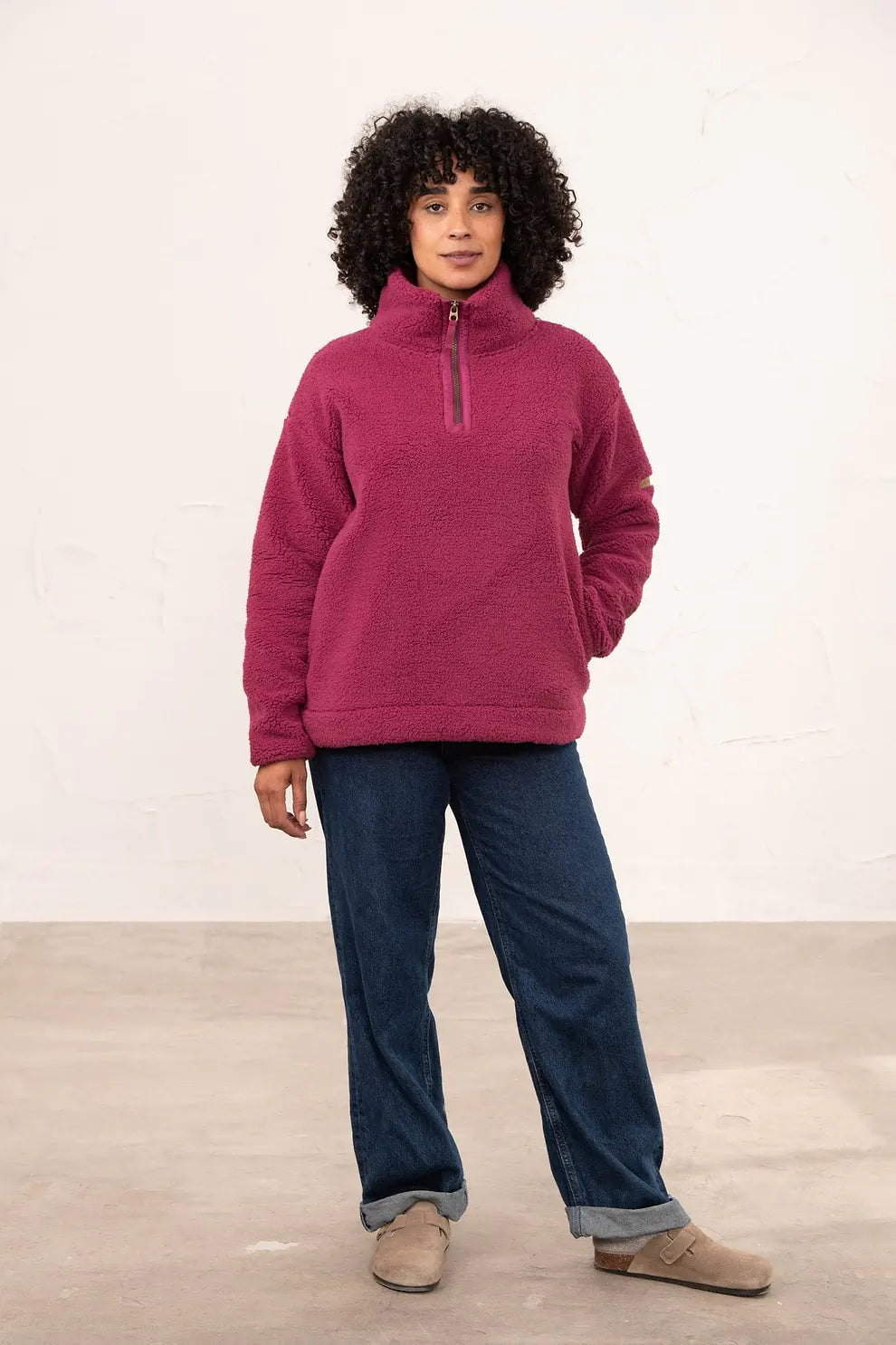 Lighthouse - Coast Fleece - Berry
