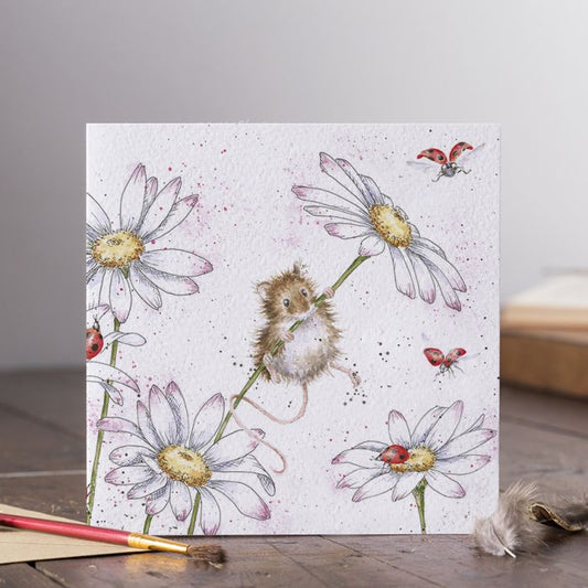 Oops A Daisy Mouse Card