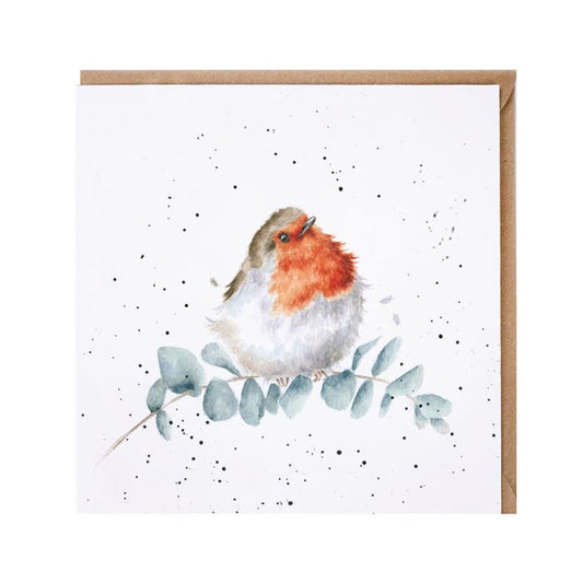 Eucalyptus Robin Card