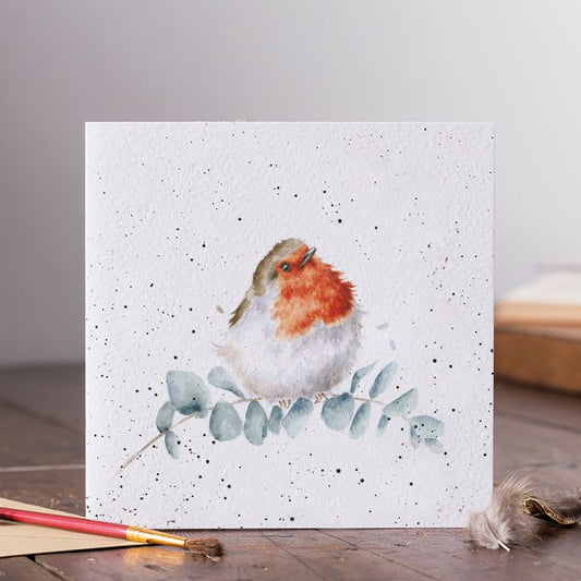 Eucalyptus Robin Card